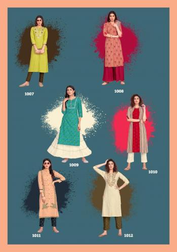 Diya Trends Fashion Angel vol 1 kurtis with Sharara