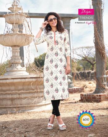 Diya Trends Garden city vol 6 rayon kurtis wholesaler