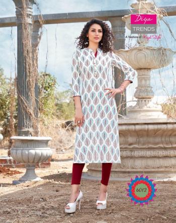 Diya Trends Garden city vol 6 rayon kurtis wholesaler