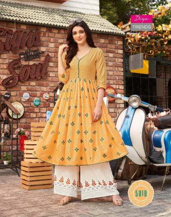 Diya Trendz Ethnicity vol 5 Party wear Kurtis wholesaler