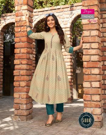 Diya Trendz Ethnicity vol 5 Party wear Kurtis wholesaler