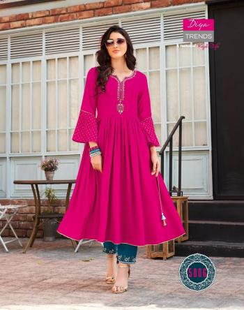 Diya Trendz Ethnicity vol 5 Party wear Kurtis wholesaler