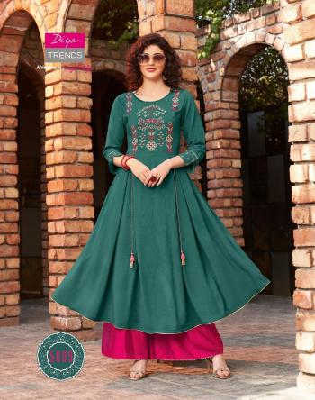 Diya Trendz Ethnicity vol 5 Party wear Kurtis wholesaler