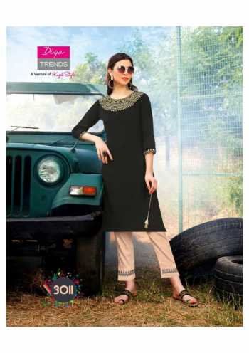 Diya Trendz Forever vol 3 kurtis with pant Wholesaler