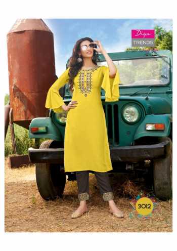 Diya Trendz Forever vol 3 kurtis with pant Wholesaler