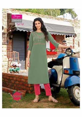 Diya Trendz Forever vol 3 kurtis with pant Wholesaler