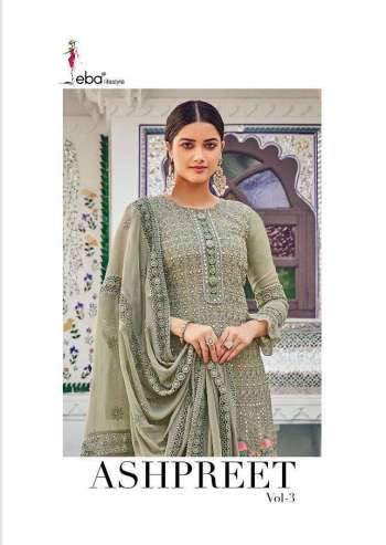 Eba Lifestyle Ashpreet vol 3 Georgette Salwar kameez wholesaler