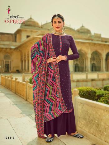 Eba Lifestyle Aspreet Chinon Salwar Kameez wholesaler