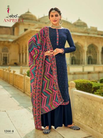 Eba Lifestyle Aspreet Chinon Salwar Kameez wholesaler