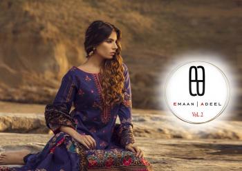 Emaan Adeel vol 2 Lawn Pakistani dress buy wholesale price