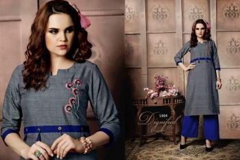 Envy9 Bling Khadi kurtis with palazzo wholesaler