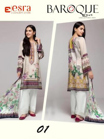 Esra Concept Store Baroque Lawn 2020 vol 1 Pakistani Suits