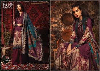 Fair lady Maria b M Print Pashmina Winter Woollen Salwar Kameez