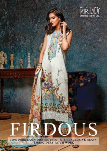 Fairlady Firdous Lawn Pakistani Suits wholesaler