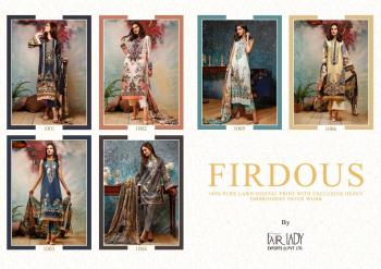 Fairlady Firdous Lawn Pakistani Suits wholesaler