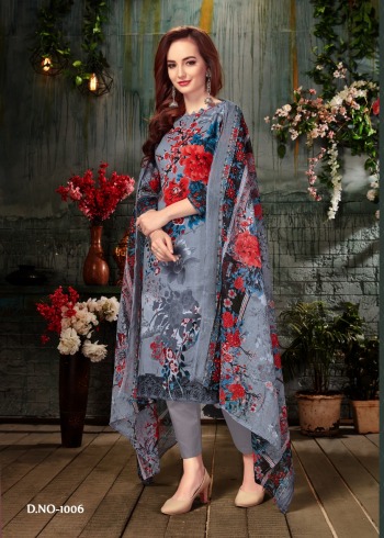 Fariyas Aaghaaz vol 1 Lawn Cotton Dress Material catalog