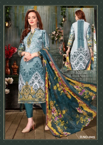 Fariyas Aaghaaz vol 1 Lawn Cotton Dress Material catalog