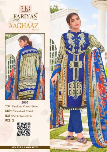 Fariyas-Aaghaz-Lawn-Cotton-pakistani-Dress-wholesale-Price-7