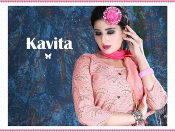 Fashion Talk Kavita vol 1 kurtis with Palazzo and Dupatta wholesaler