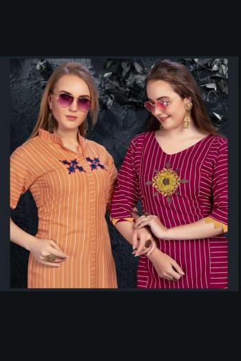 Fashion Talk Monalisaa Rayon kurtis wholesaler