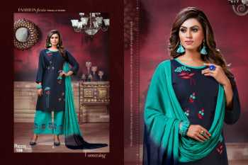 Fashion Talk Plazzo Silver Kurtis with Palazzo and Dupatta