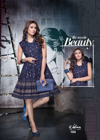 Fashion Talk Western Look Rayon kurtis catalog Wholesaler