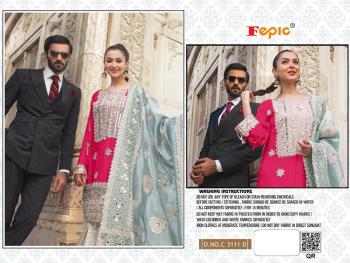 Fepic Rosemeen Georgette pakistani Suits Wholesaler