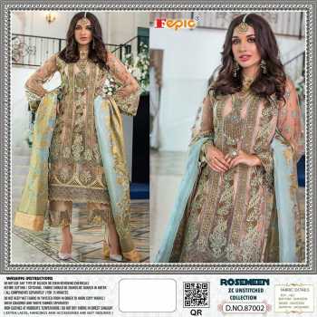 Fepic Rosemeen Hit Design Pakistani Suits with open Pic