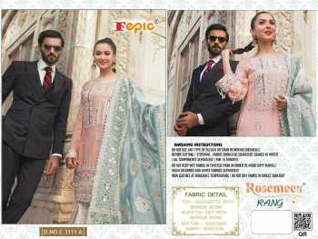 Fepic Rosemeen Hit Design Pakistani Suits with open Pic