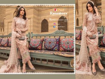 Fepic Rosemeen maria b Luxury Lawn vol 3 pakistani Suits