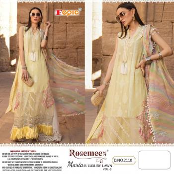 Fepic Rosemeen maria b Luxury Lawn vol 3 pakistani Suits