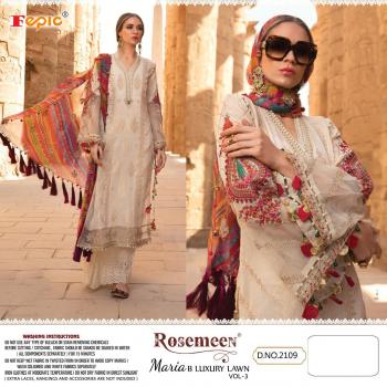 Fepic Rosemeen maria b Luxury Lawn vol 3 pakistani Suits