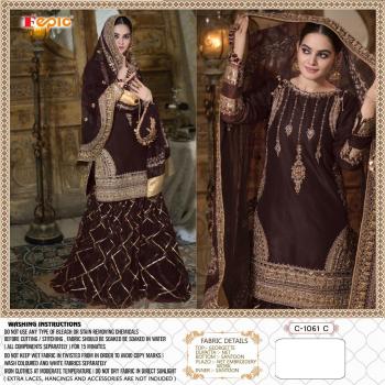 Fepic Rosemeen Sufia Georgette Pakistani Suits catalog wholesaler