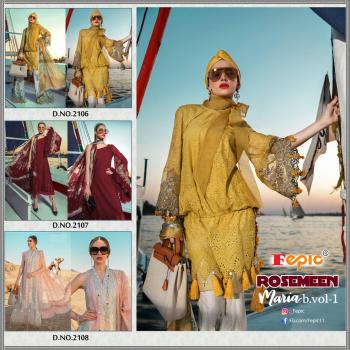 Fepic Rosmeen Maria B vol 1 Pakistani Suits wholesaler