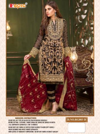 Fepic sanober RG003 Georgette Pakistani Suits Wholesaler