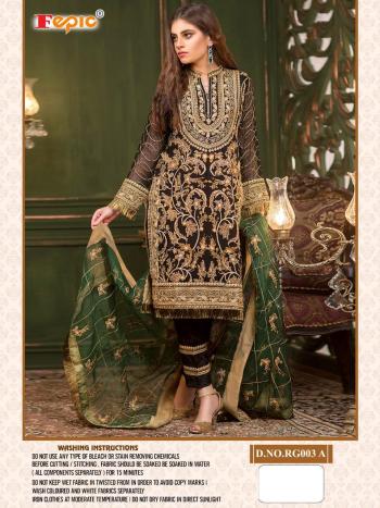 Fepic sanober RG003 Georgette Pakistani Suits Wholesaler