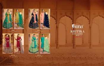 Fiona Kritika heavy Lehenga vol 3 colour plus  plus wedding salwar Kameez