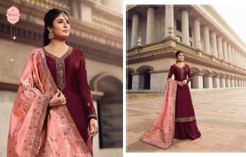 Fiona Kritika Jacquard Dupatta bridal Salwar kameez