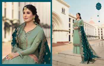 Fiona Kritika Jacquard Dupatta bridal Salwar kameez