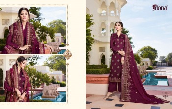 Fiona Nazrana Jacquard Hand work Salwar kameez Wholesaler