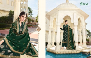 Fiona Nazrana Jacquard Hand work Salwar kameez Wholesaler