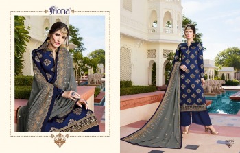 Fiona Nazrana Jacquard Hand work Salwar kameez Wholesaler