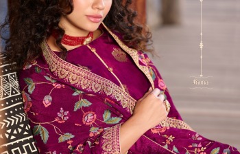 Fiona Taniya Jacquard salwar kameez wholesaler