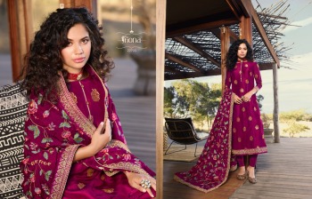 Fiona Taniya Jacquard salwar kameez wholesaler