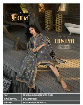 Fiona Taniya Nx Jacquard salwar kameez wholesaler