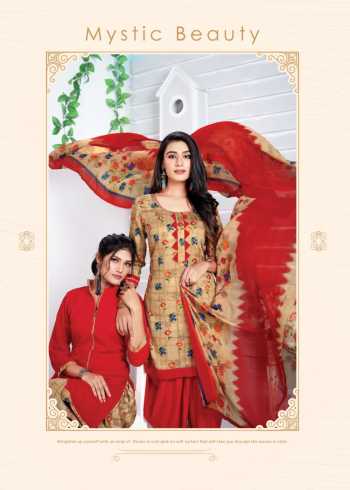 Floreon Jassi patiyala vol 10 Glaze Cotton Silk punjabi Suits