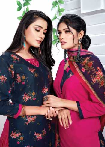 Floreon Jassi patiyala vol 10 Glaze Cotton Silk punjabi Suits