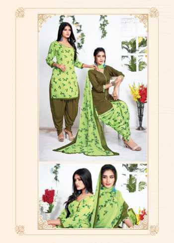 Floreon Jassi patiyala vol 10 Glaze Cotton Silk punjabi Suits