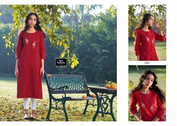 Four Button Colours vol 8 Cotton kurtis wholesaler