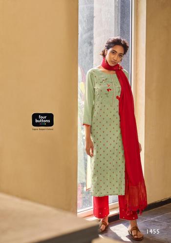 Four Button Lemon vol 2 kurtis with pant and Dupatta catalog wholesaler